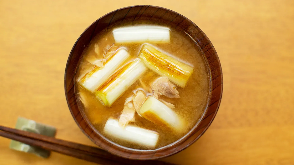 ツナ缶のねぎま汁 ゆずこしょう風味