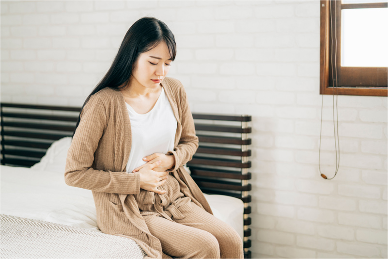 お腹がよく鳴りずっと違和感があります