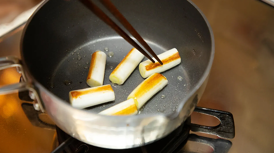 ツナ缶のねぎま汁 ゆずこしょう風味
