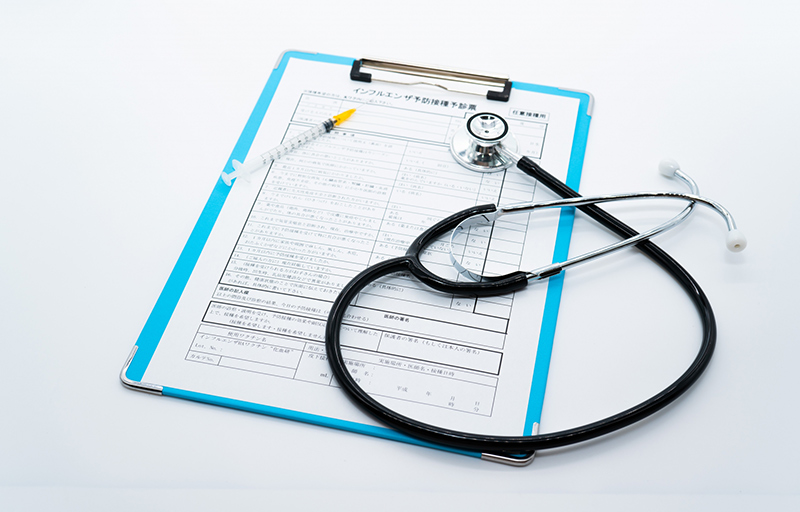 一昨日、インフルエンザの予防接種をしました